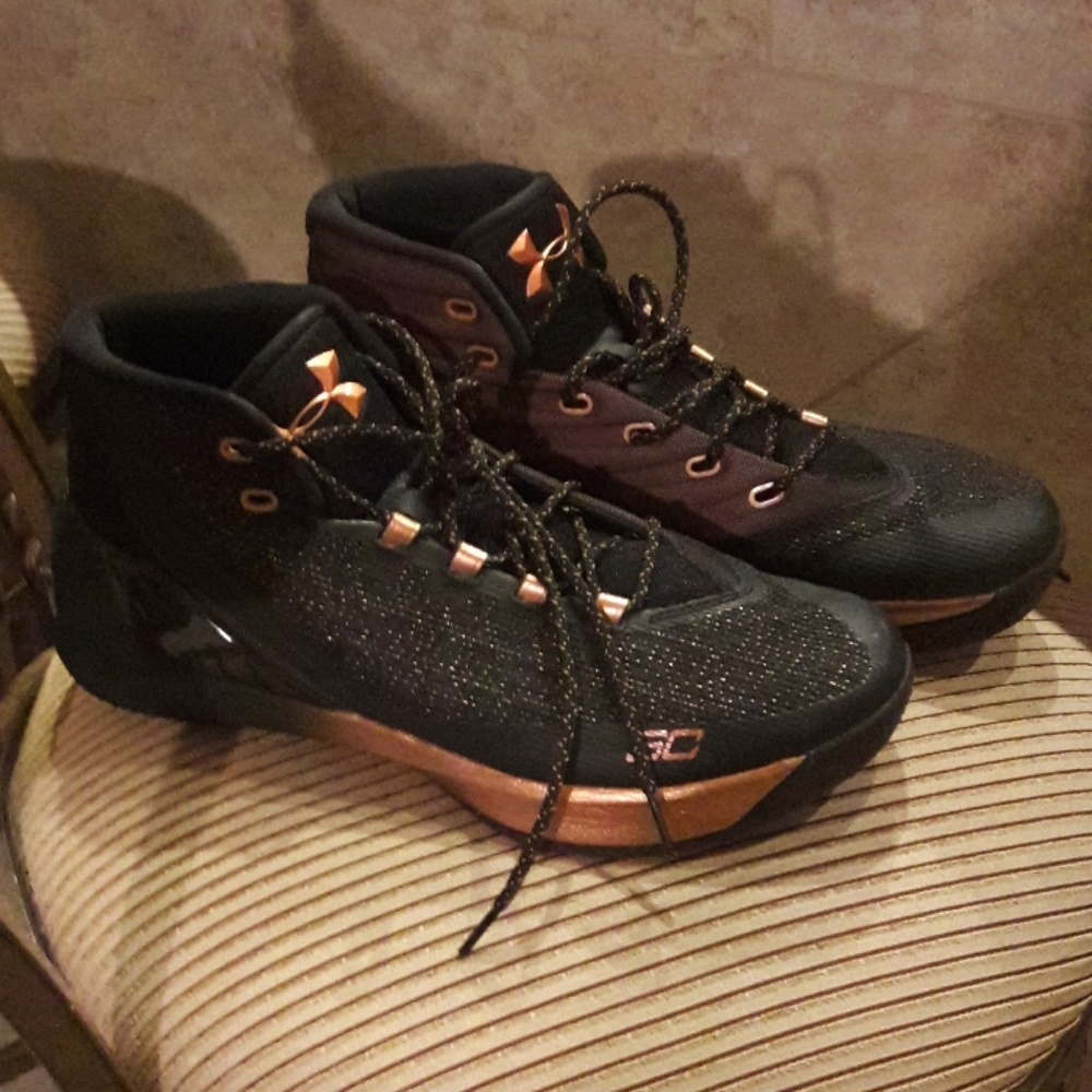 Under Armour Steph Curry 3 Brass and Copper
